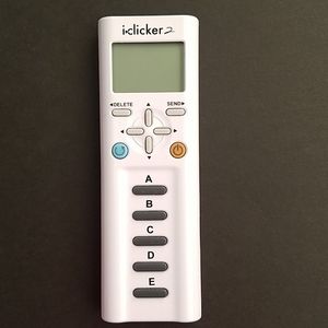 Iclicker 2 ,Batteries included